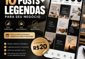 Eu vou criar posts e legendas para suas redes sociais.