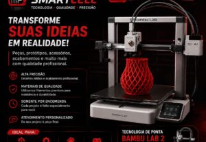 Eu vou fazer um projeto de impressão 3D Vinte Pila