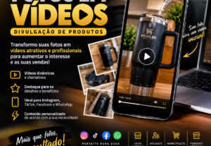 Eu vou Eu faço vídeos de seu produto