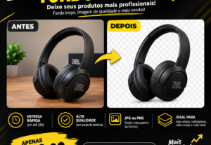 Eu vou remover o fundo de 20 fotos de forma profissional