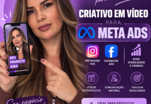 Eu vou Fazer um Vídeo Criativo para Meta Ads