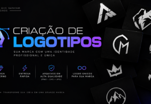 Eu vou criar uma logo do jeito que você quiser.