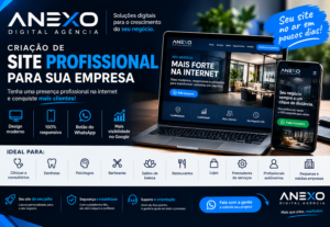 Eu vou criar um site profissional para sua empresa