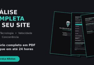 Eu vou analisar seu site ou espionar qualquer concorrente.