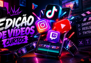 Eu vou editar seu vídeo para tiktok, reels e youtube shorts