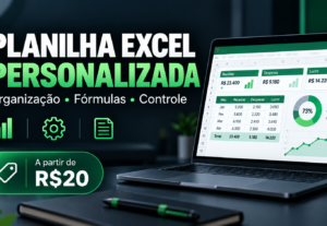 Eu vou criar sua planilha Excel personalizada