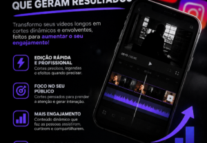 Eu vou criar cortes de vídeo que te faram engajar muito mais...