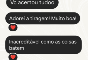 Eu vou fazer uma leitura com baralho cigano