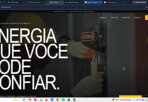 Eu vou criar um site profissional para a sua empresa/serviço