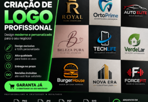 Eu vou criar uma logo profissional para sua empresa em 5h