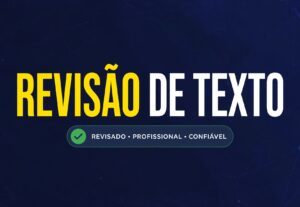 Eu vou deixar seu texto impecável e sem erros de português.