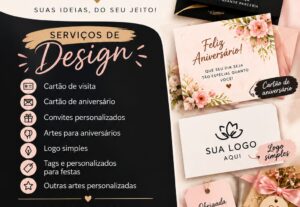 Eu vou criar para você uma arte gráfica personalizada