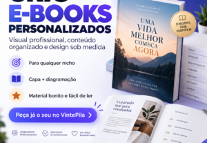 Eu vou fazer ebooks / cardápios / Logo para você