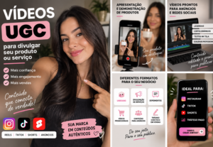 Eu vou Criar vídeos de ucg creator pro seu produto ou serviç...