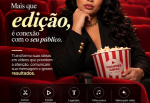 Eu vou editar seu Reels, TikTok ou Shorts profissionalmente