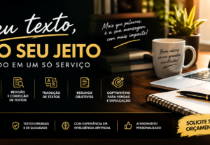 Eu vou Escrever, traduzir, resumir e corrigir seus textos