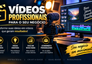 Eu vou CRIAR VÍDEOS VSL/UGC,divulgação de produtos/serviços....