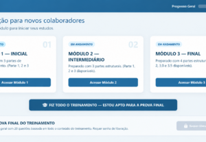 Eu vou Criar uma plataforma de treinamento online empresaria...