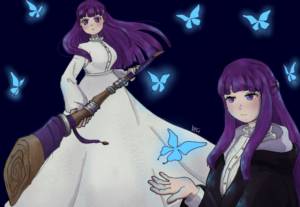 Eu vou desenhar qualquer personagem feminina que quiser