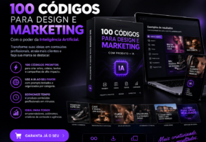 Eu vou Fazer você criar design e marketing incríveis com IA