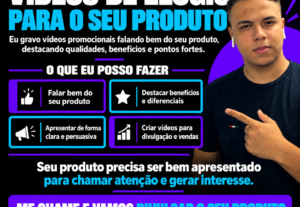 Eu vou elogiar seu produto/serviço para um anúncio