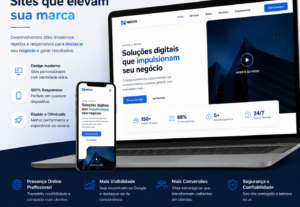 Eu vou criar um site profissional e para seu negócio