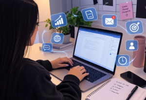 Eu vou digitar e organizar seus textos ou documentos