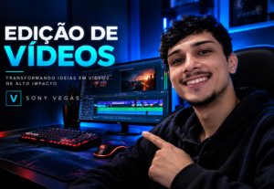 Eu vou editar seu Vídeo de forma Profissional e com Qualidad...