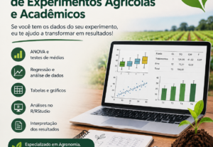 Eu vou fazer Análise Estatística do seu experimento