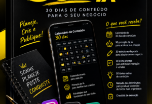 Eu vou Criar um Conteúdo 30D com IA pra você