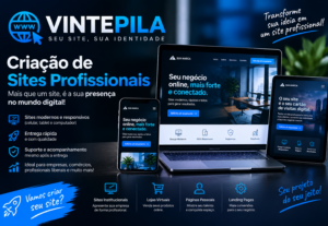 Eu vou Fazer um site profissional para você em 3 horas