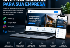 Eu vou Vou criar seu site profissional,
 moderno e responsi...