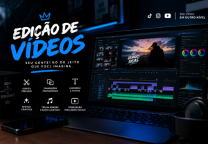 Eu vou Edição de vídeos estilo profissional
