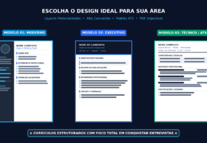 Eu vou criar seu currículo profissional exclusivo