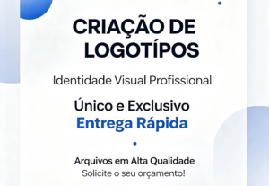 Eu vou fazer uma logotipo incrível para o seu negócio