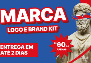 Eu vou criar sua marca com logo e brand kit