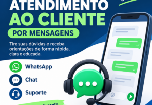 Eu vou Atendimento ao cliente por mensagens