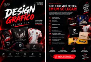 Eu vou fazer criação de flyers e posts para Instagram