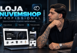Eu vou desenvolver sua loja virtual completa e profissional