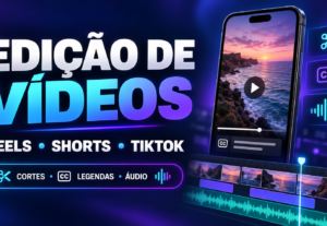 Eu vou editar seu vídeo para redes sociais