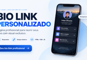 Eu vou criar seu link na bio personalizado