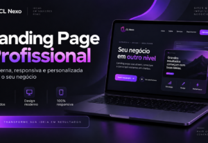 Eu vou criar sua Landing page/site profissional
