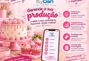 Eu vou criar um sistema de gestão para sua confeitaria