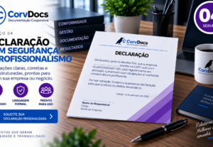 Eu vou criar sua declaração profissional