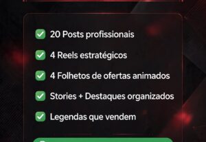 Eu vou cuidar do seu Instagram. Seja visto e lembrado.