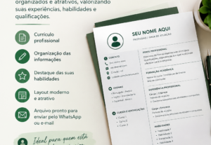 Eu vou Elaborar o seu Currículo