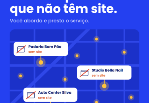 Eu vou te entregar uma ferramenta que ache empresas sem site
