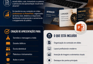 Eu vou criar apresentações profissionais no PowerPoint.