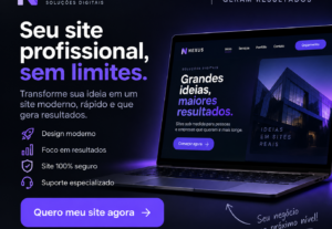 Eu vou Sou criador de sites personalizados