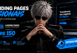 Eu vou Criar o seu Site ou sua Landing page profissional